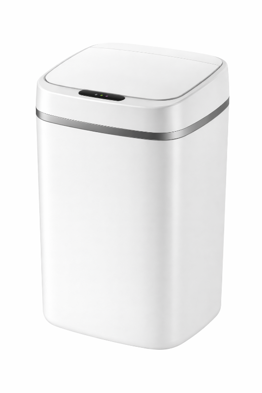 Automatic Smart Trash Can with Lid, Touchless Motion Sensor Waste Bin for Kitchen, Bedroom, Living Room & Bathroom